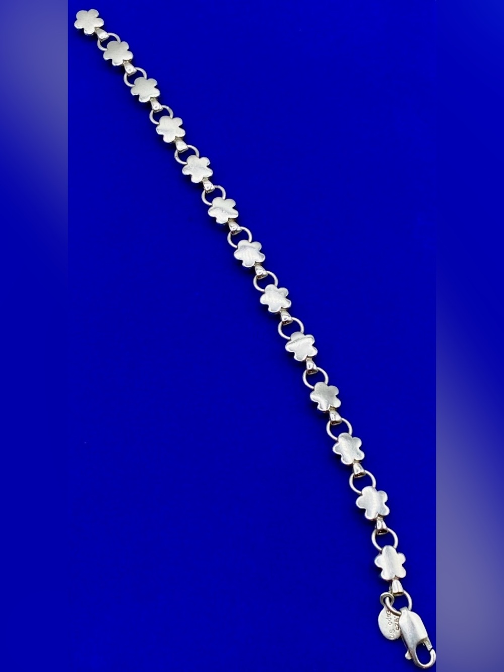 Joseph Esposito ESPO Sterling Silver Floral Bracelet